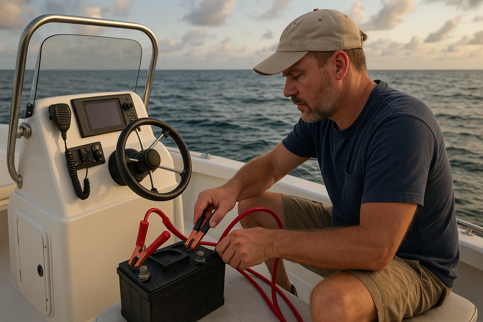 What to Do When Your Marine Battery Dies Offshore