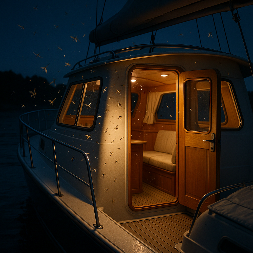 How to Keep Insects Out of Boat Cabins at Night