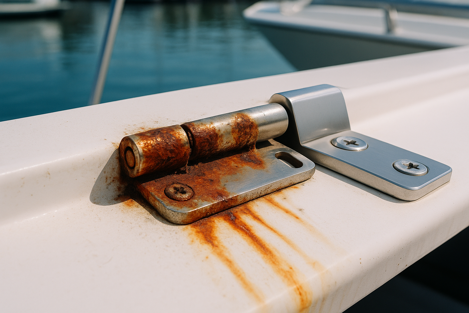 Why Boat Hinges Rust Faster Than You Think and What to Replace