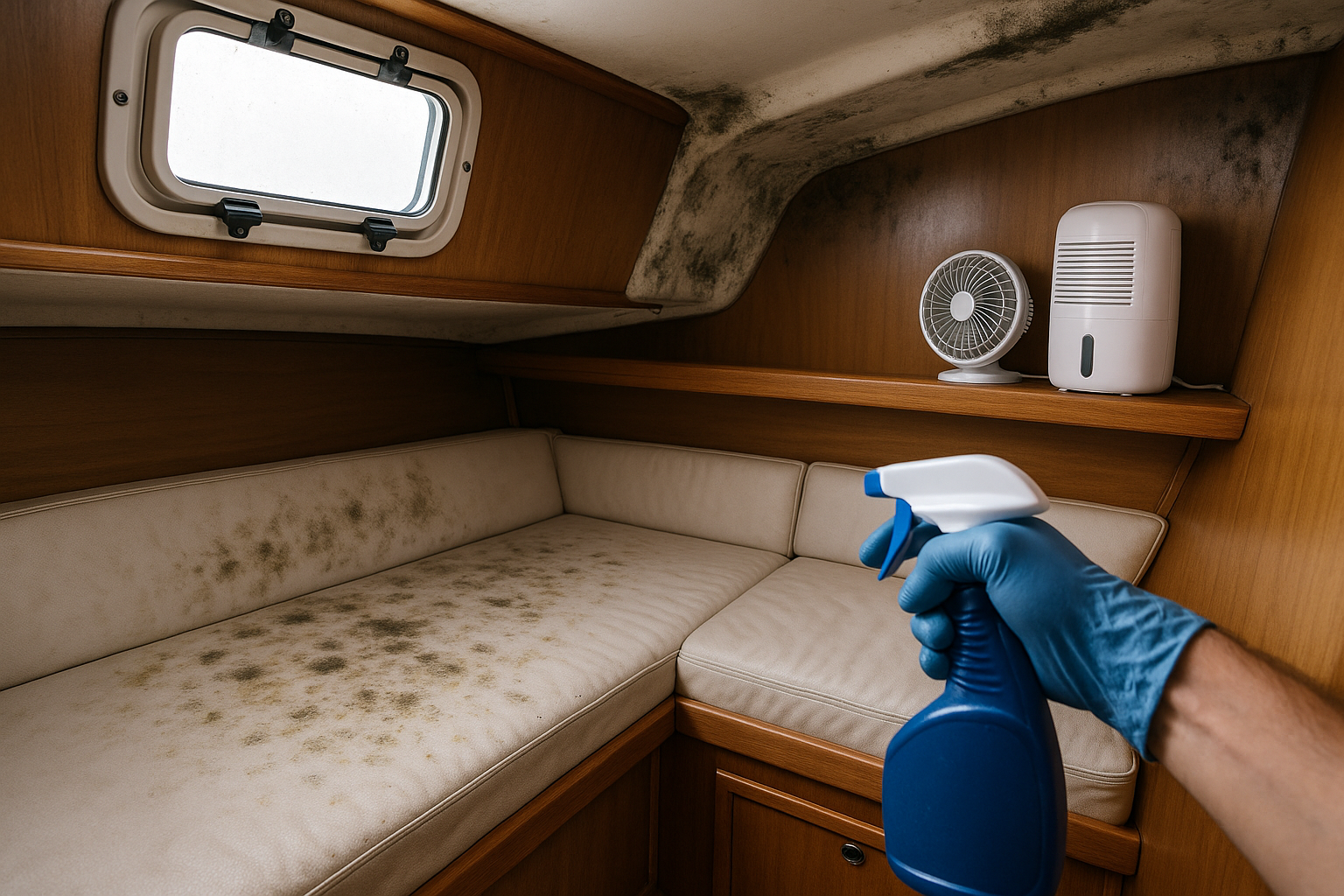 How to Keep Mold from Coming Back in Boat Cabins