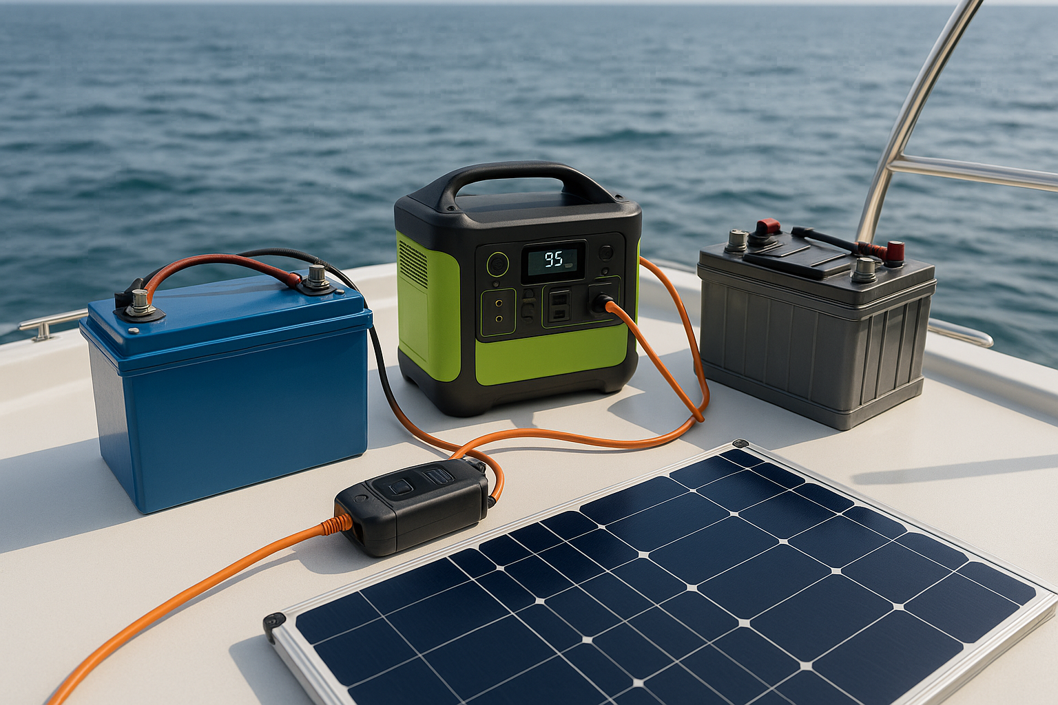 Alternatives to Standard Marine Batteries for Long Trips