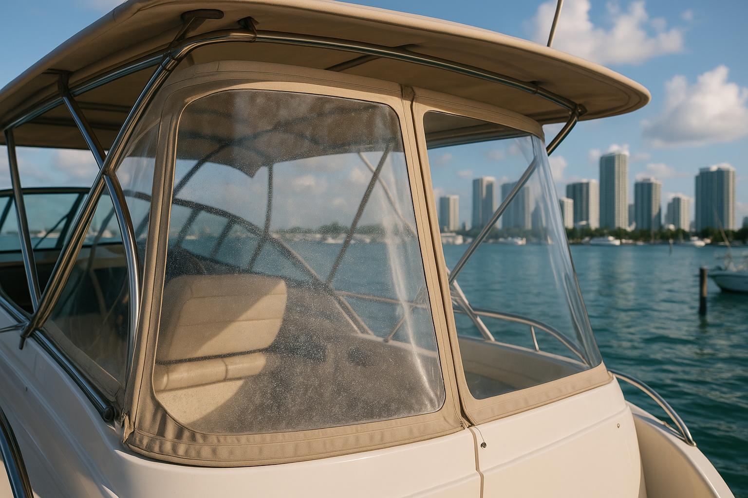 How to Keep Isinglass Clear in Miami's Salt Air