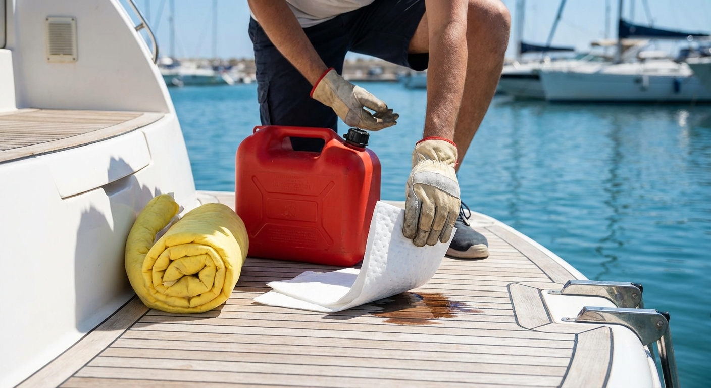 Cleaning Fuel Spills on Deck: Boat-Safe Methods That Work