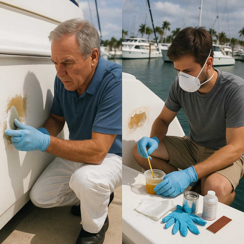 DIY vs Professional Fiberglass Repair for Miami Boats