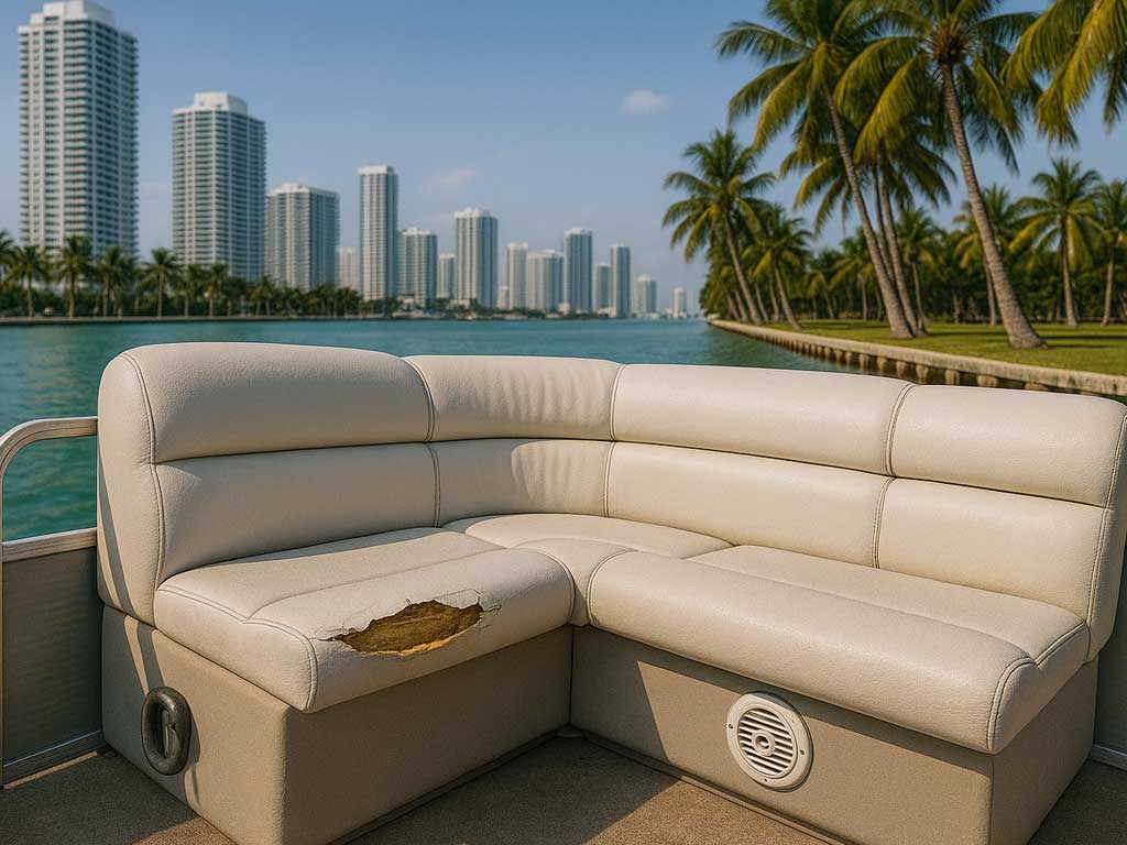 Can You Fix Torn Boat Upholstery Yourself?