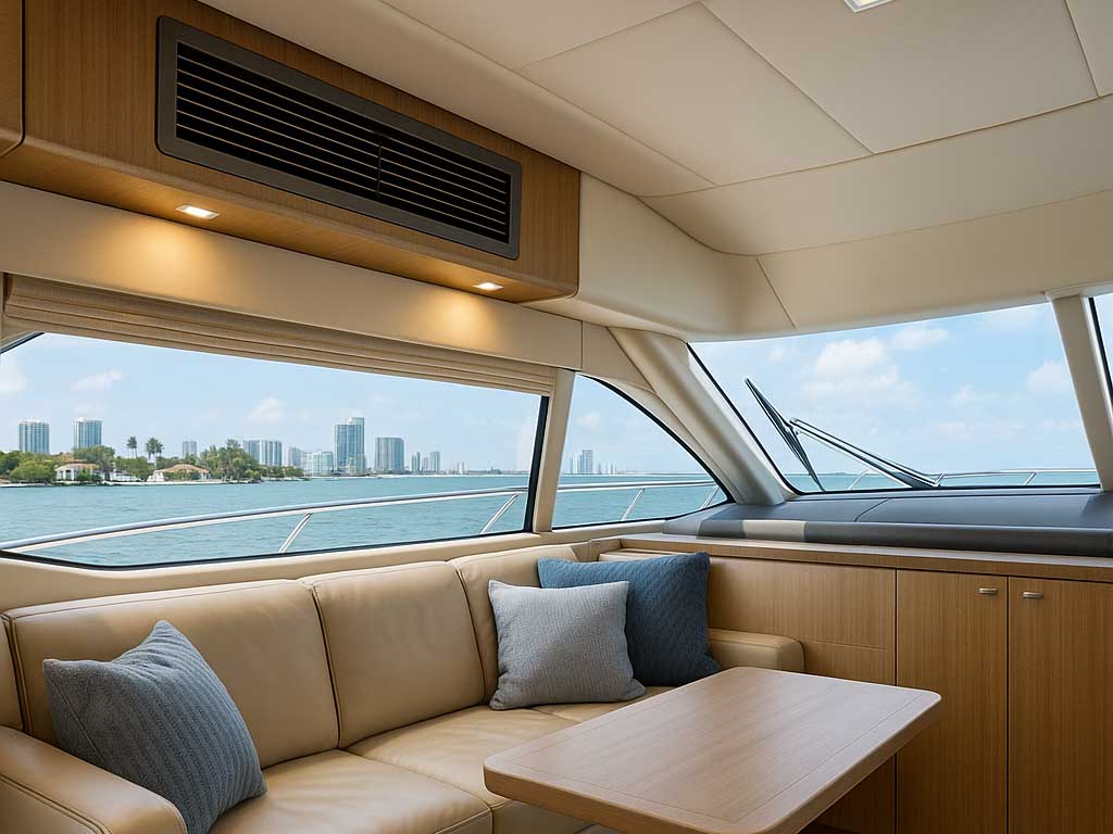 How to Keep Your Yacht’s AC Running Cold in Miami’s Humidity
