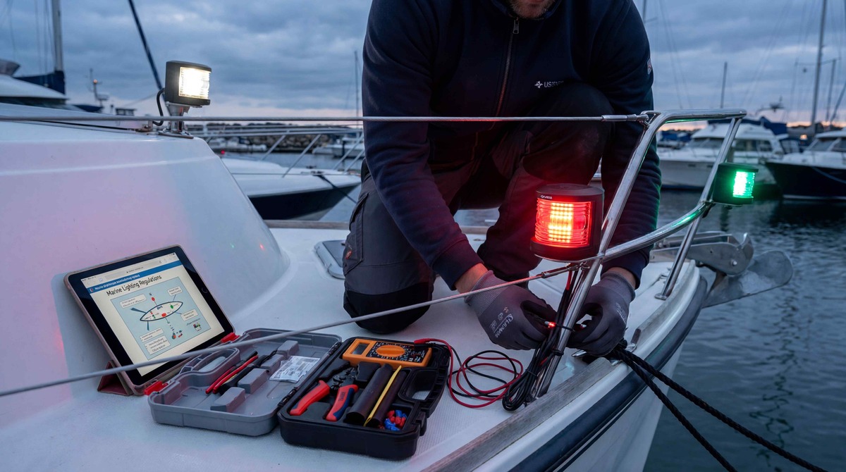 How to Install LED Navigation Lights to Meet Updated Regulations