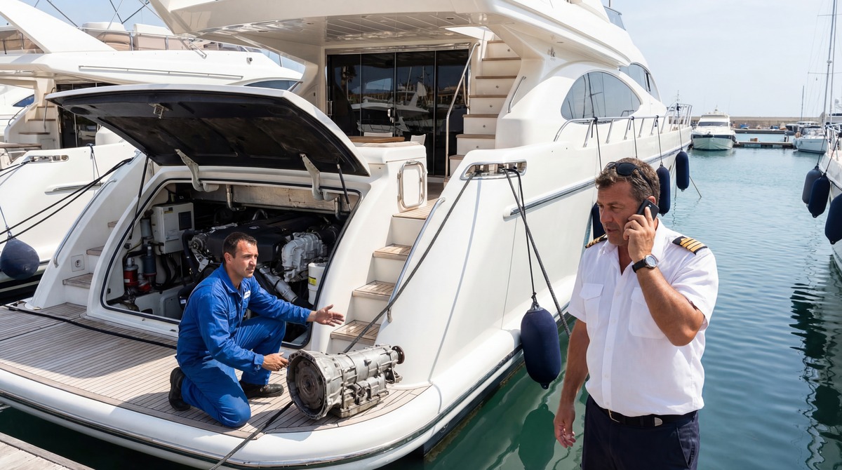 Marine Transmission Slipping What It Means and Who to Call