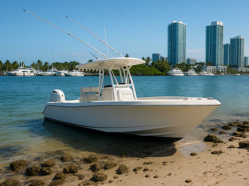 What to Do After Running Aground in Biscayne Bay or Intracoastal Waters