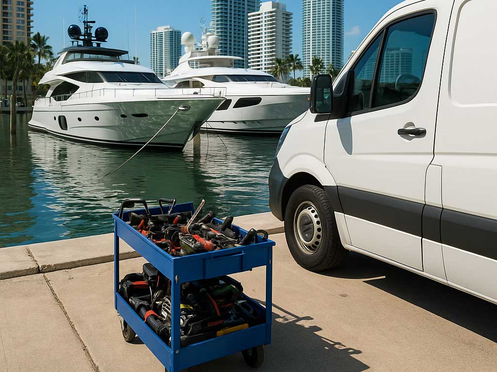 Why Yacht Owners In South Florida Are Switching to Mobile Marine Mechanics