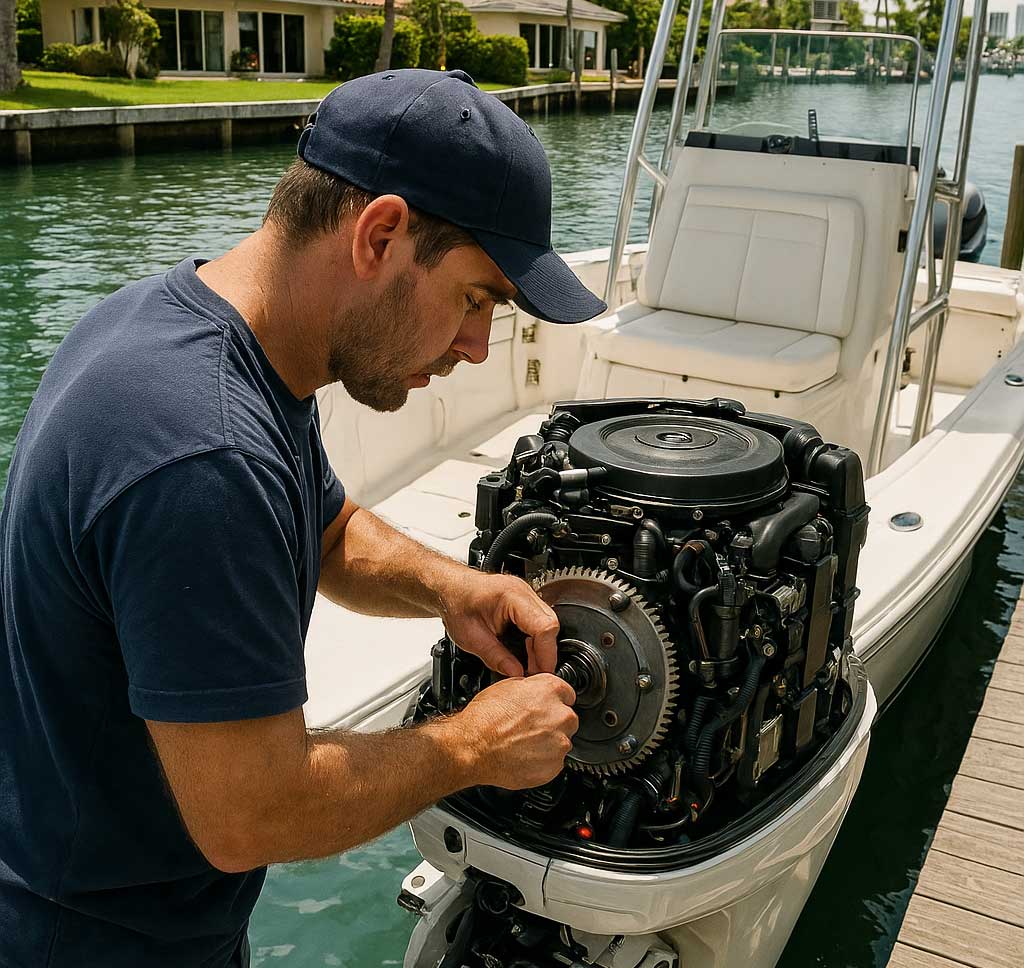 Everything South Florida Boaters Need to Know About Outboard Service and 100-Hour Maintenance